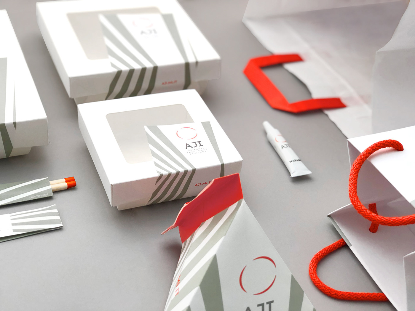 logo brand identity Packaging Shopper menu business card Folding Menu receipt holder print texture