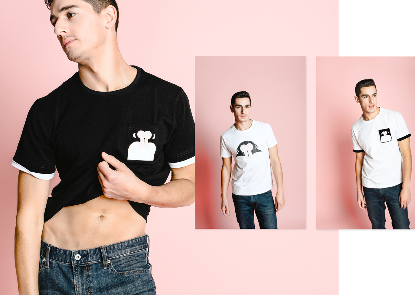 Fashion  brand tshirt monkey monkeyposter accidirt