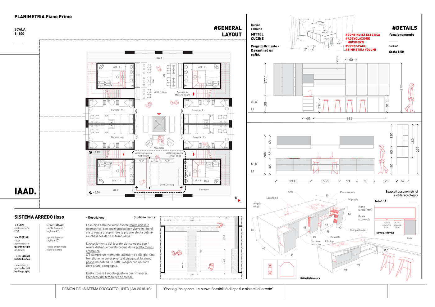Le Corbusier architecture module razional Project interior design  system modern ILLUSTRATION  cube