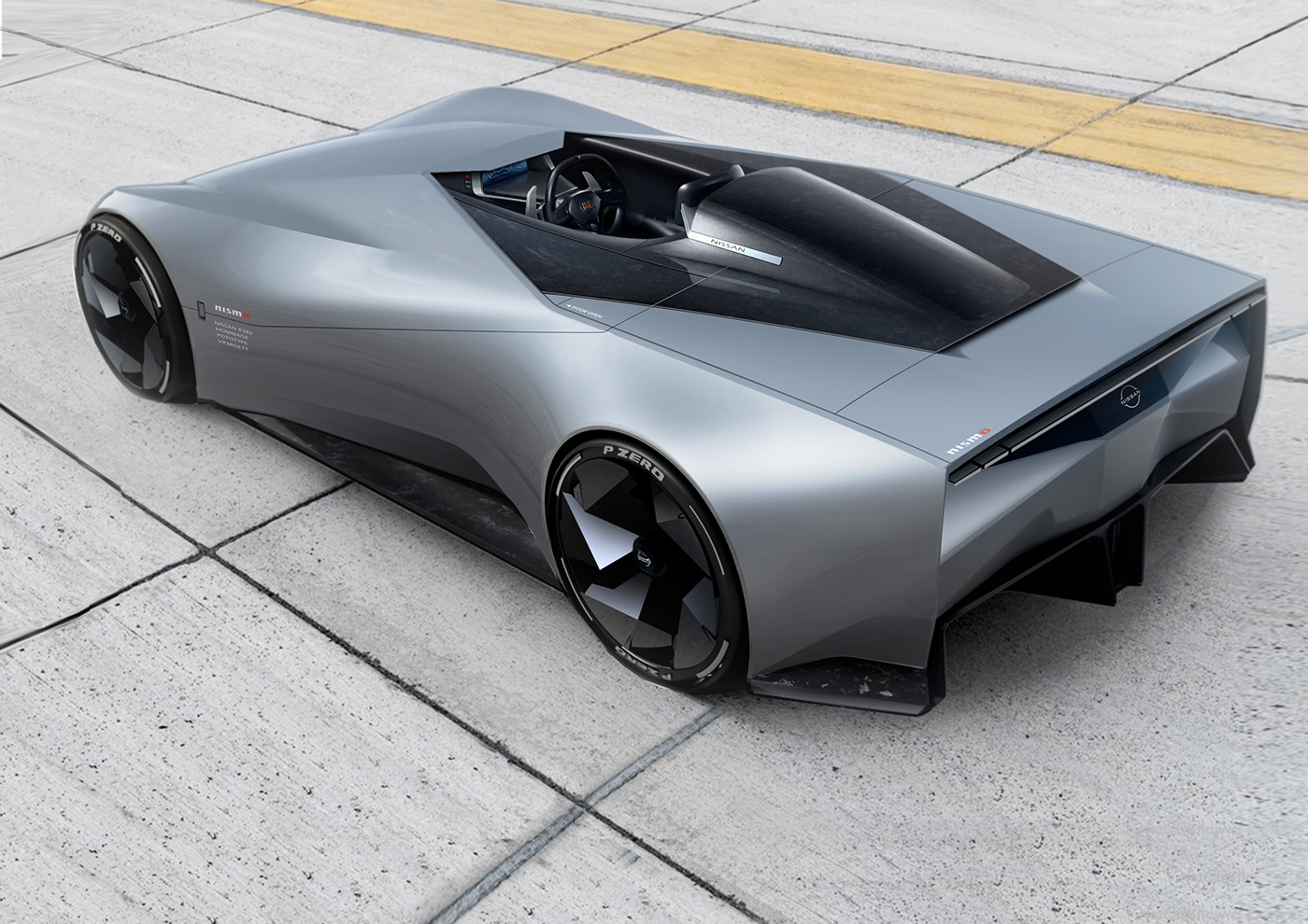 car design car design sketch concept car exterior design GTR infiniti Nissan Super Car