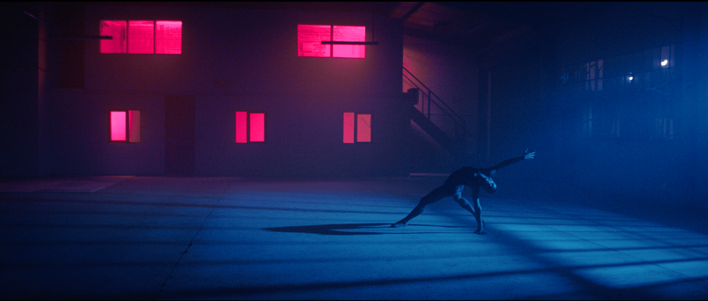 ballet dancer south africa johannesburg music video neon low light night filmmaking cinematography dancer