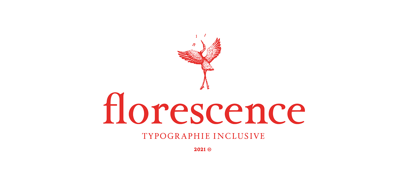 ally écriture inclusive Florescence font Inclusive LGBT type type design Typeface