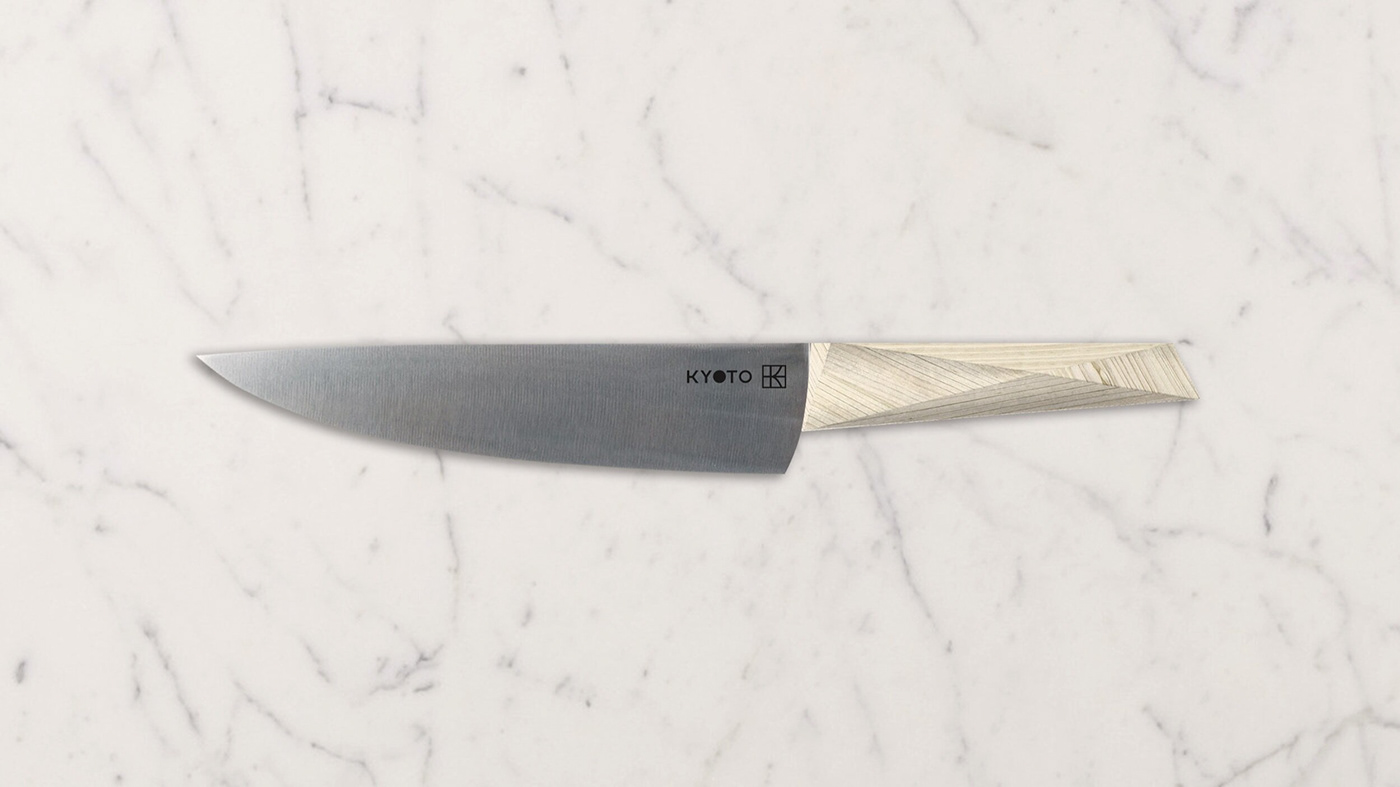 branding  identity knives logo product