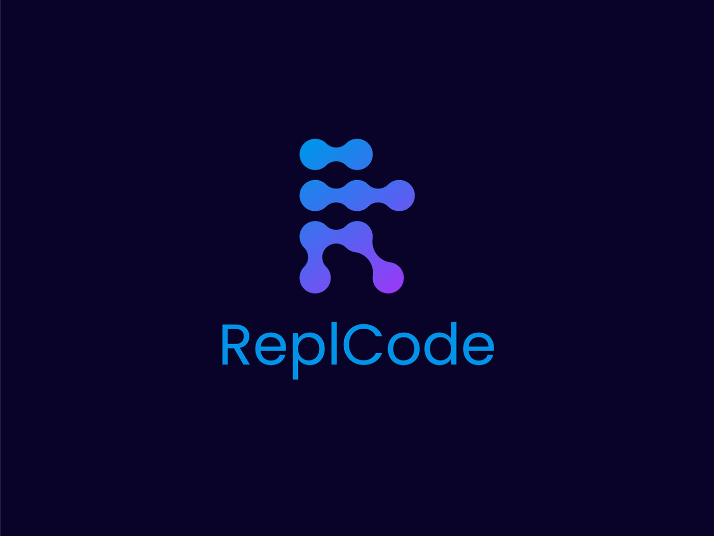 Modern R Letter Mark Software Company Logo
