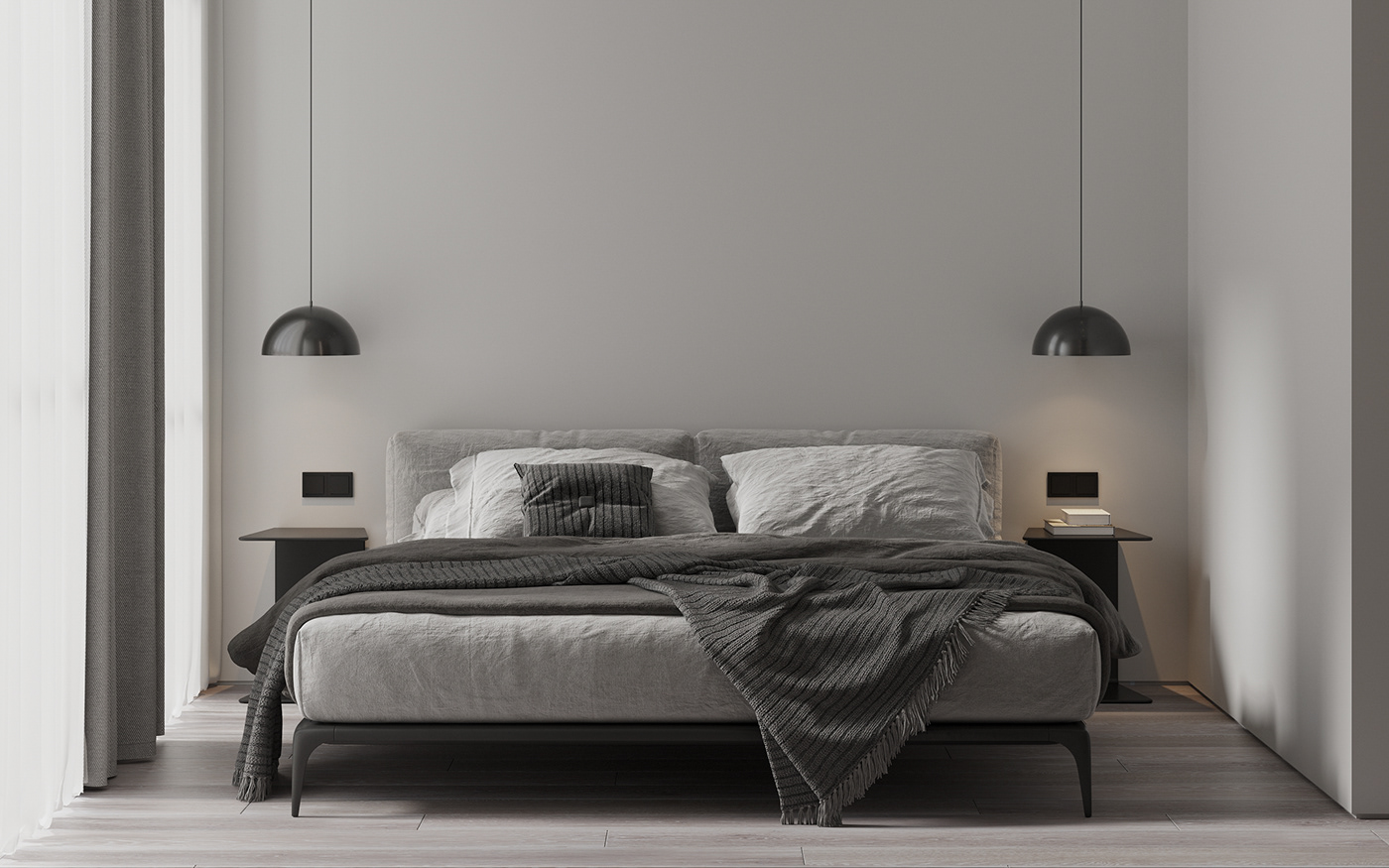 3ds max architecture corona render  interior design  Minimalism modern Render visualization дизайн дома дизайн интерьера