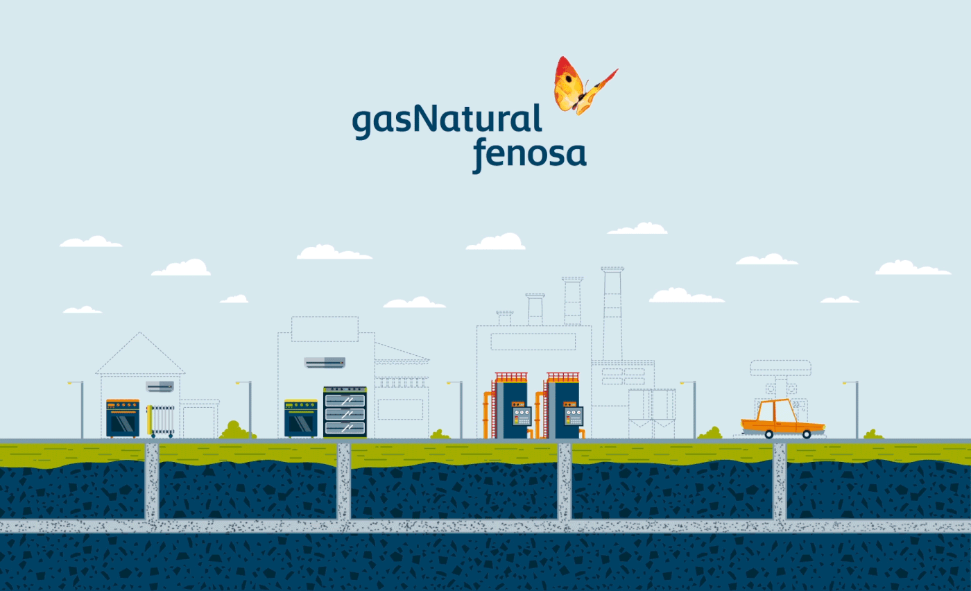 GAS NATURAL infographic stop motion motion graphics  personajes Gas colombia