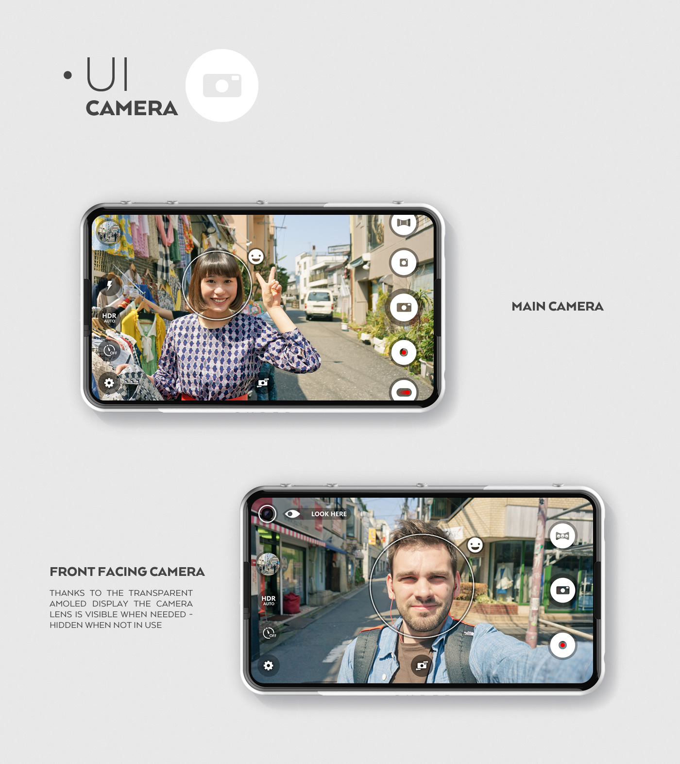 smartphone phone UI camera concept amoled future sadKeanu box accessories