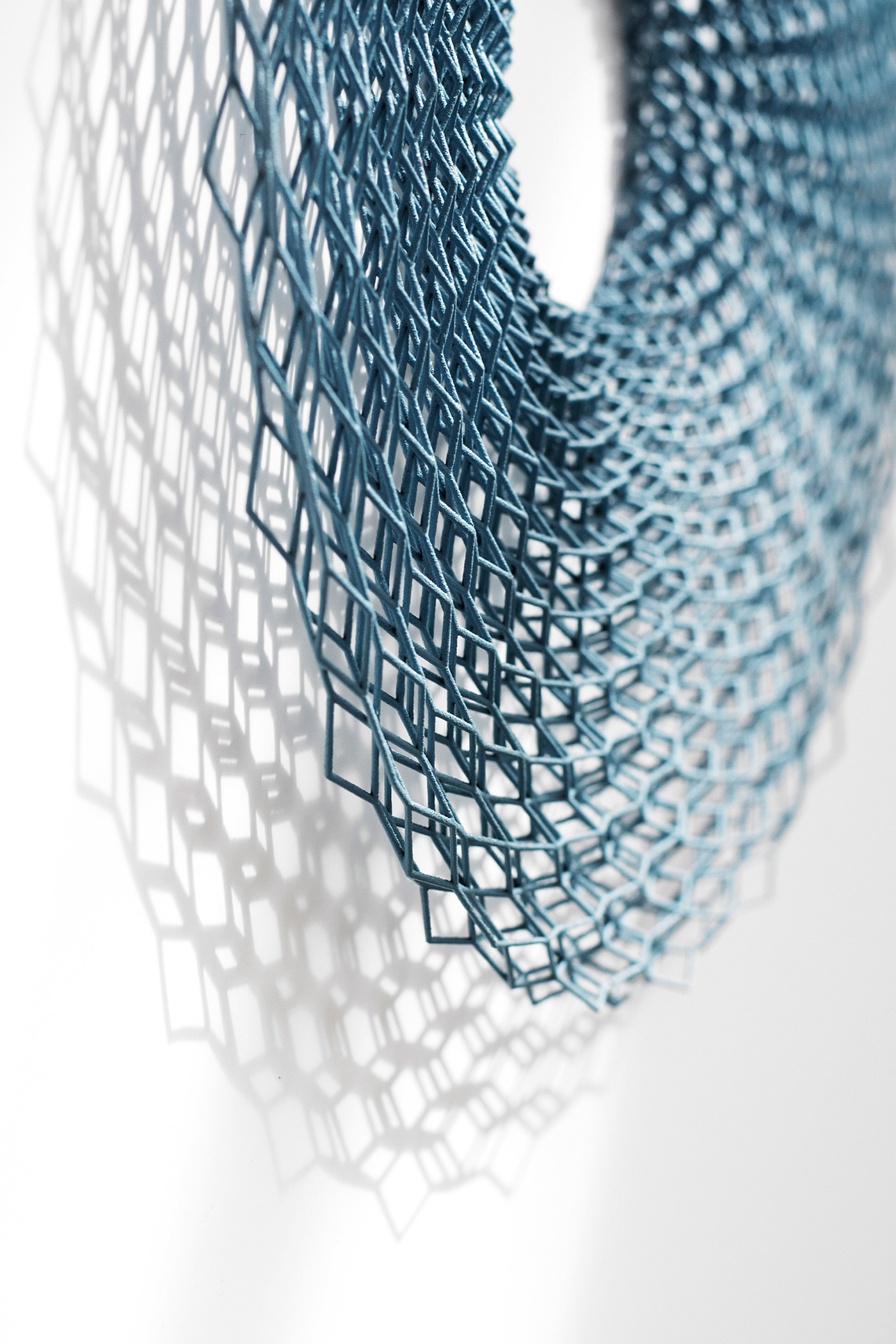 3d printing wall decor decoration lattice circles 3d printed mesh geometric round