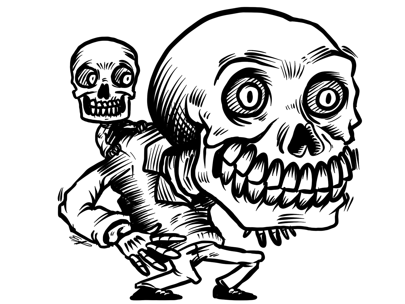 calacas Calaveras Day de dead dia esqueletos ILLUSTRATION  ilustracion muertos of skeleton skull the