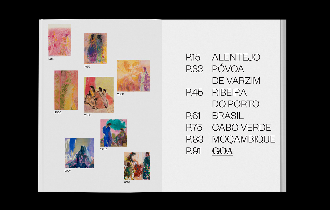 Catalogue Júlio Resende lugar do desenho esad idea Exhibition  painting  