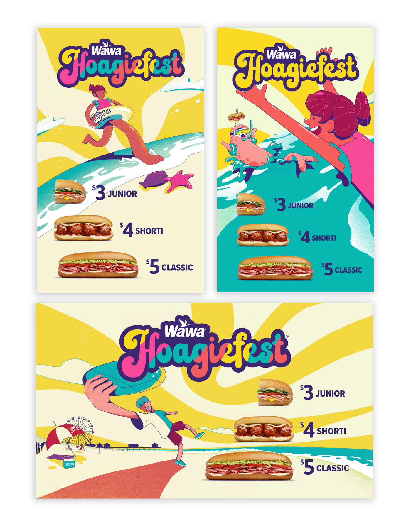 2D Brand Design Cel Animation Character design  Digital Art  Food  ILLUSTRATION  mixed media sandwich Transition