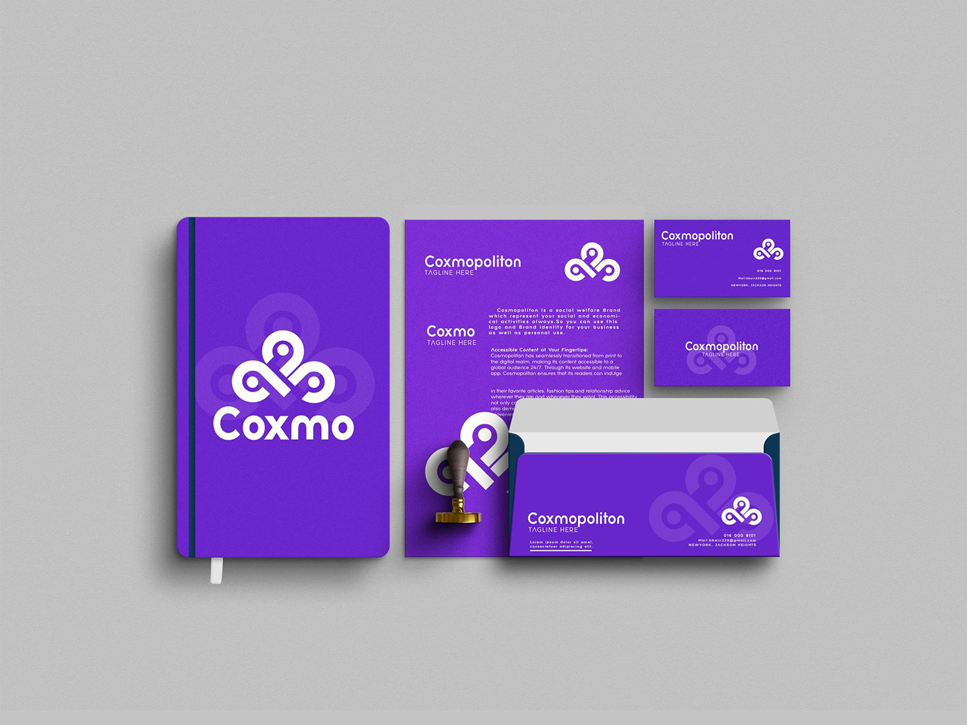 Branding Design & Cosmo Logo