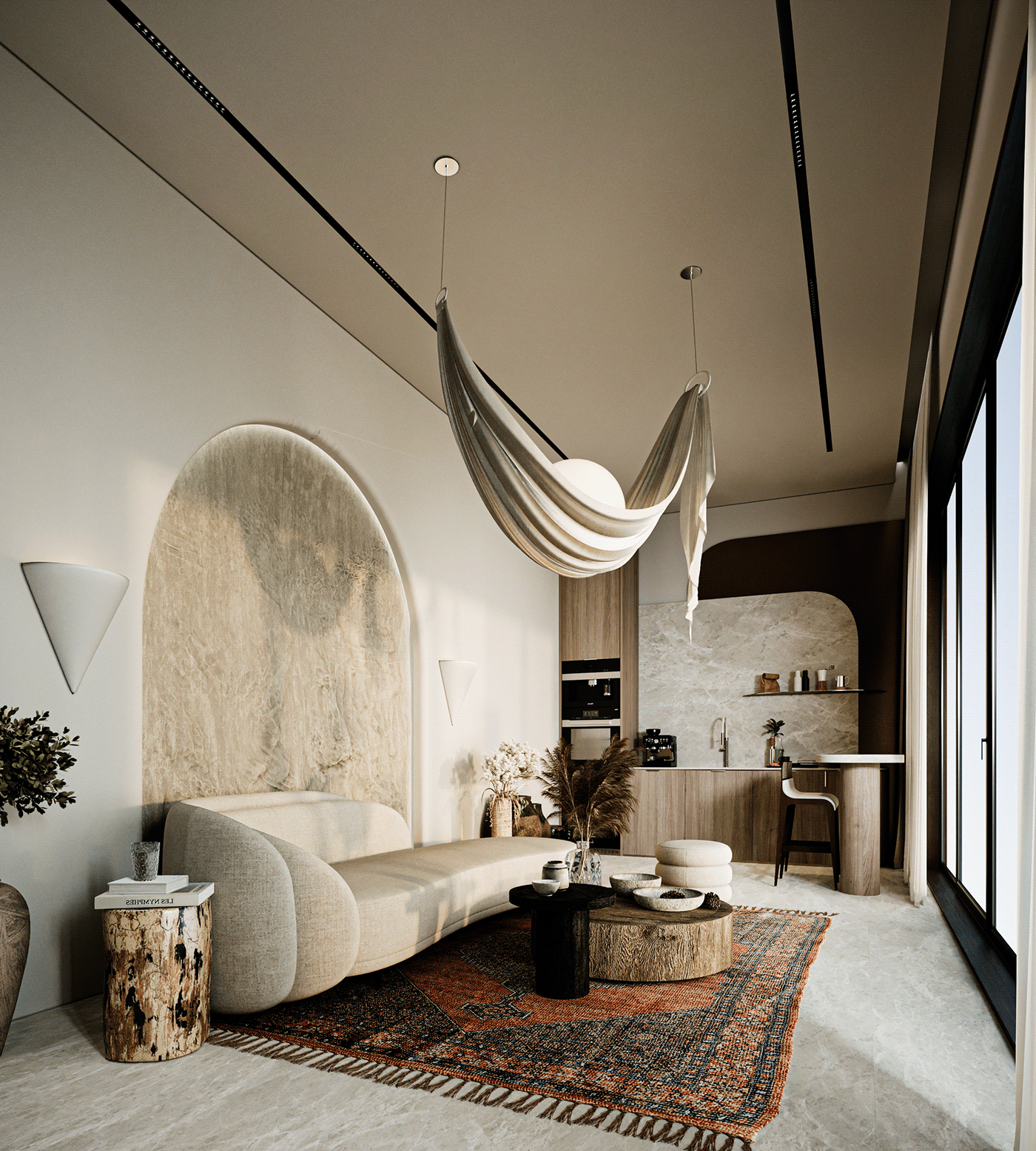living room interior design  Interior architecture 3ds max archviz corona visualization Render 3D