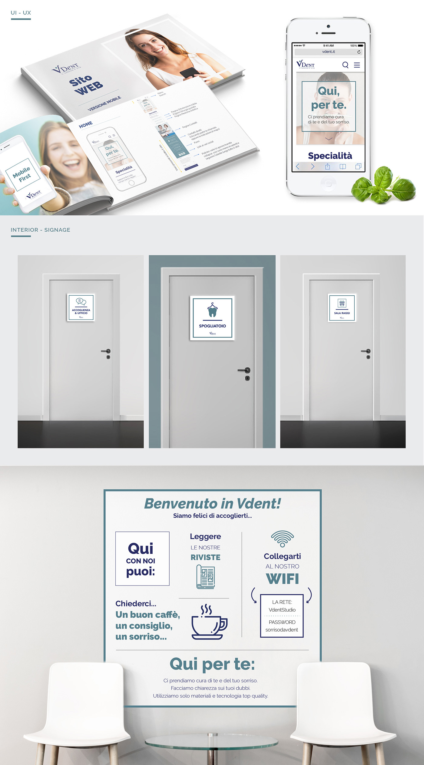 dental medical branding  rebranding Interaction design  UI ux Webdesign social marketing  