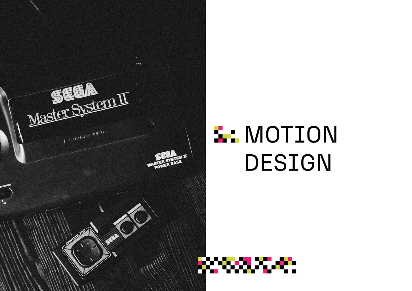 motion design pixel Web Design  direction artistique museum jeux vidéo video game esport console musée