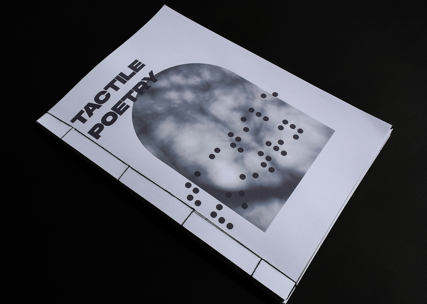 book Braille editorial experimental japanese binding poems Poetry  tactile type typography  