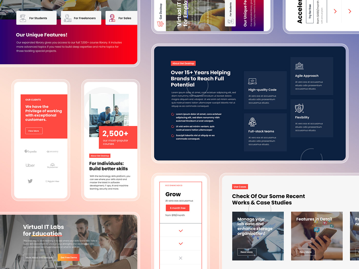 Figma landing page presentation design product design  ui design UI/UX user interface Web Design  Website Website Design