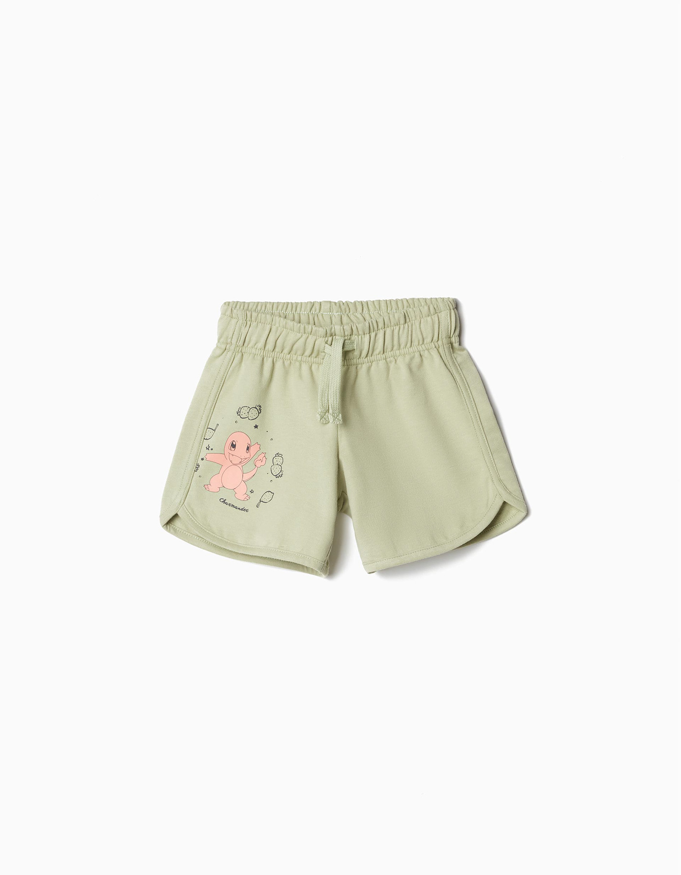 MØ shorts girl Pokemon Charmander print kids apparel