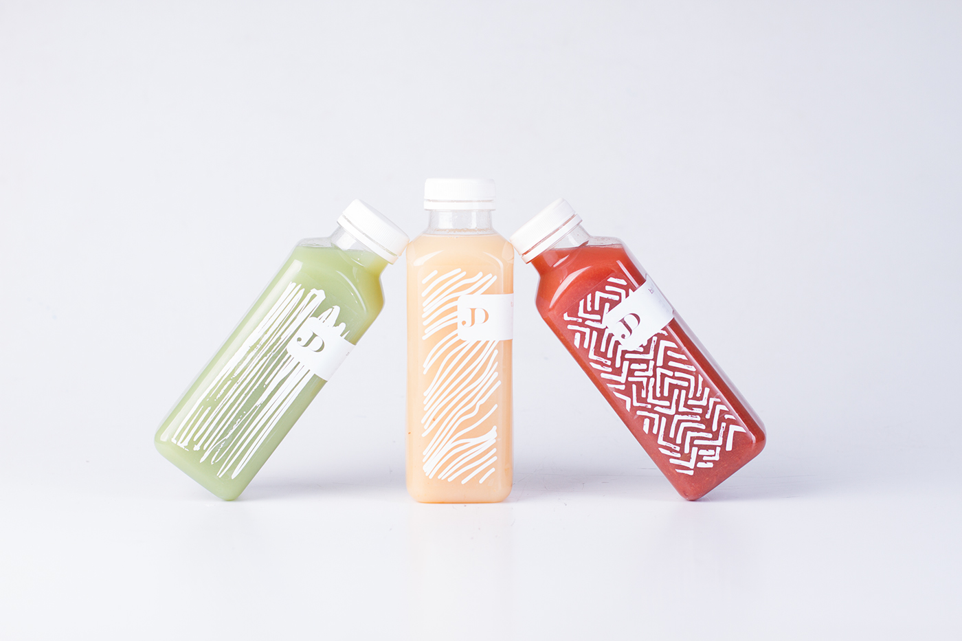 Juice Stickers art graphic design  labels juice paterns bottles graphic design art deriction process