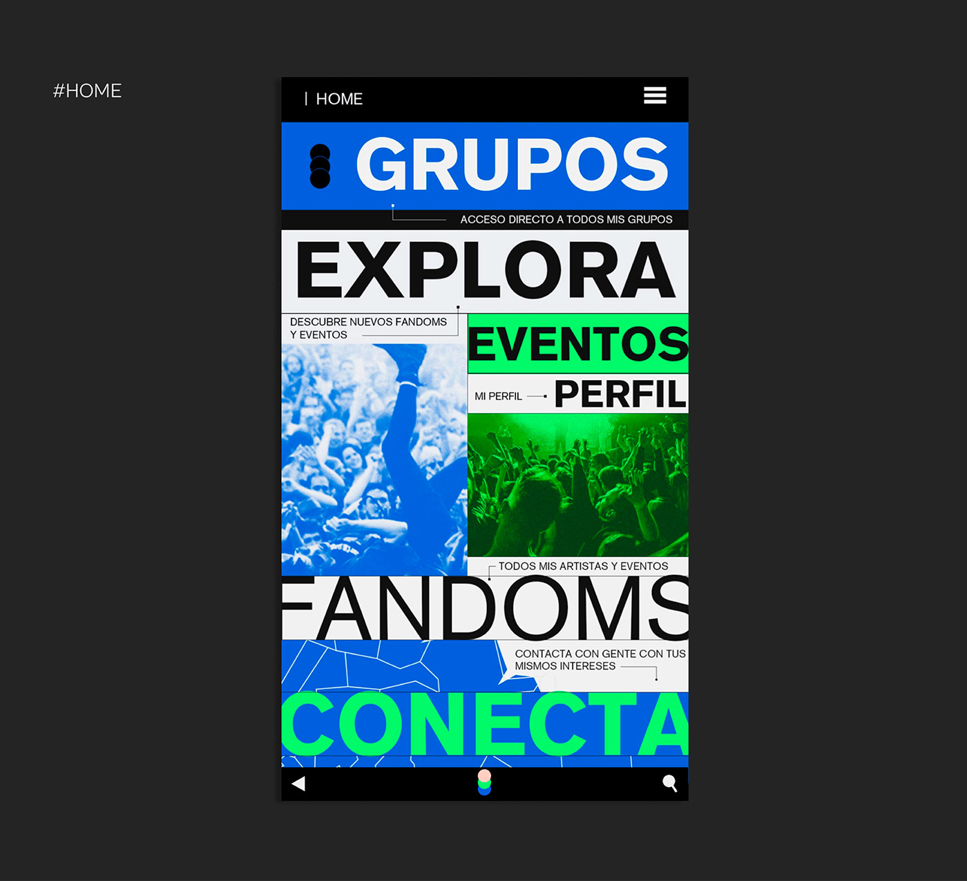 app Figma mobile music typography   UI ui design UI/UX user interface tipografia
