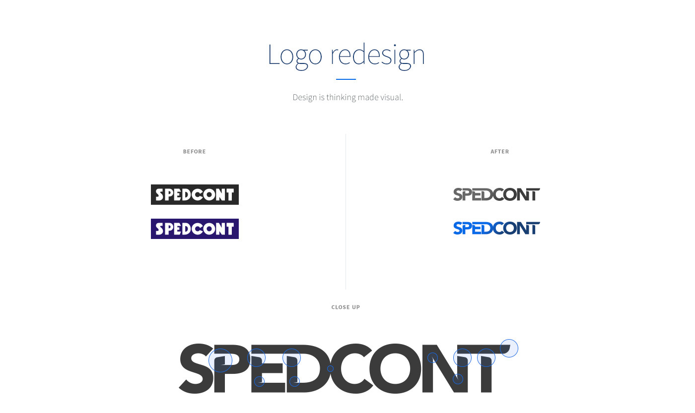 spedcont Website www redesign blue gradient logistic train Responsive grey square corporate technical clean Webdesign