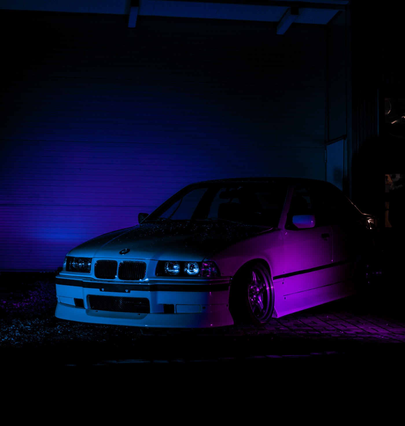 blue BMW car car photography digital painting drift fantasy purple queen Vehicle