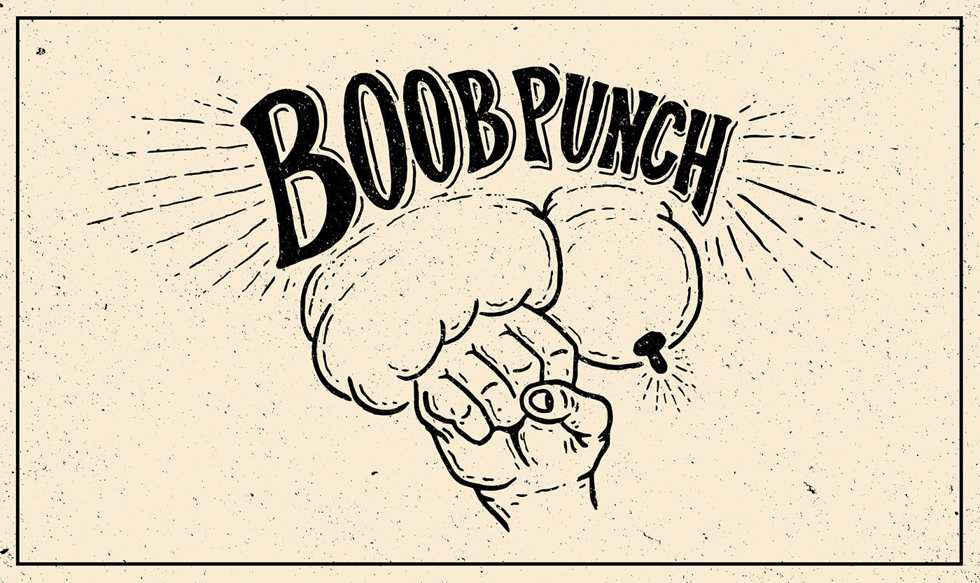 Punch boobs