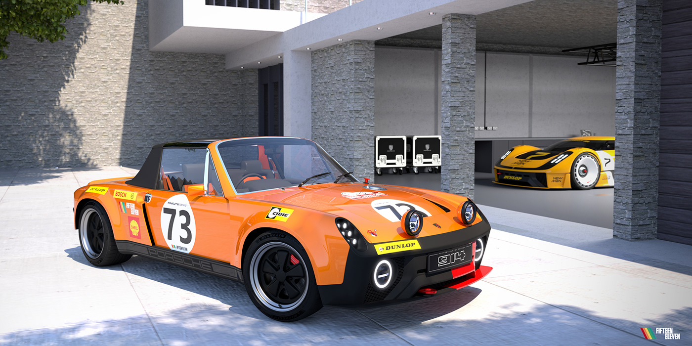 #914 #alias #cayman #concept #Conceptcar #Design #fuchs #Porsche #restomod #VRED
