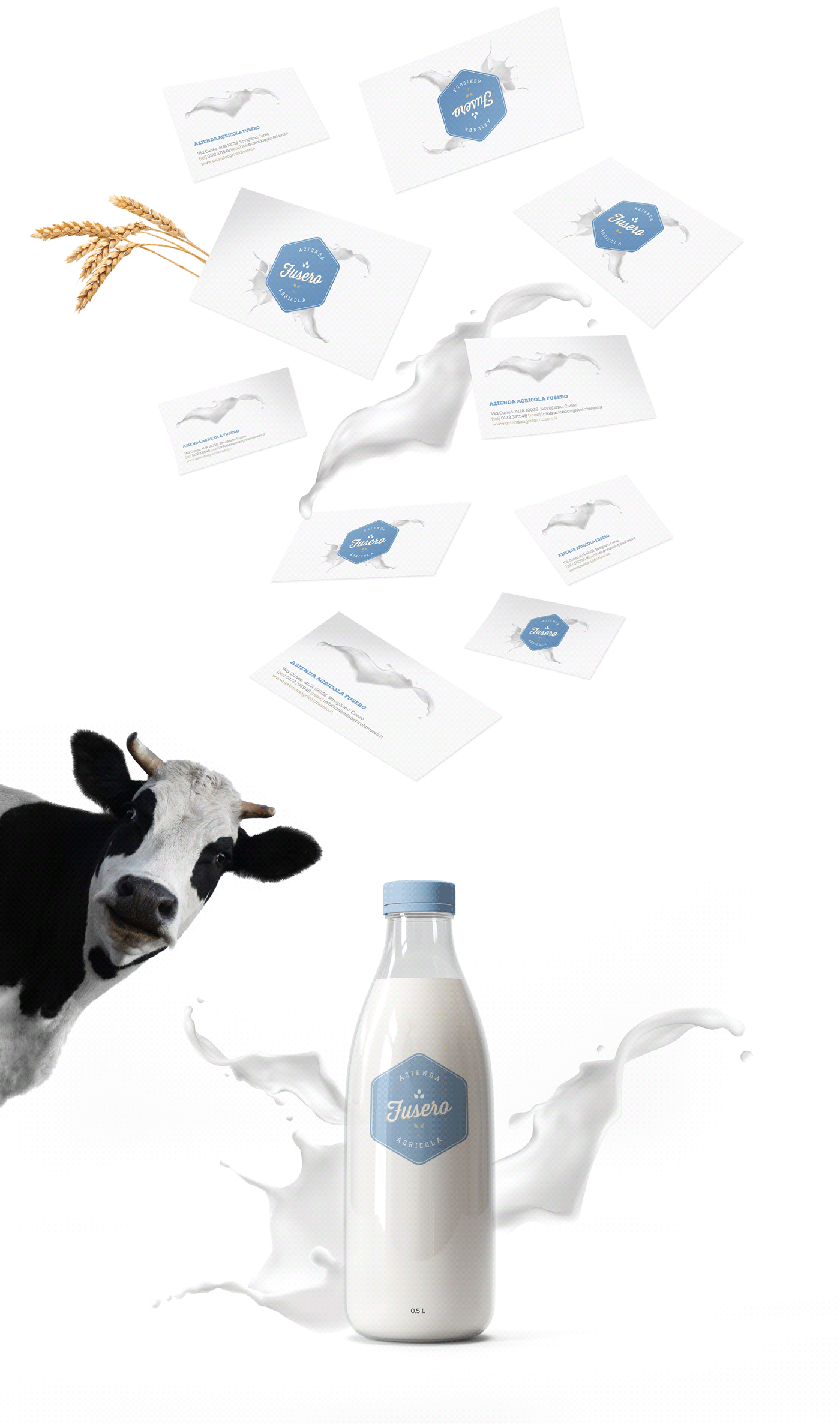 logo graphic design  milk farm Dairy Corporate Identity Identity Design brand identity Logo Design visual identity