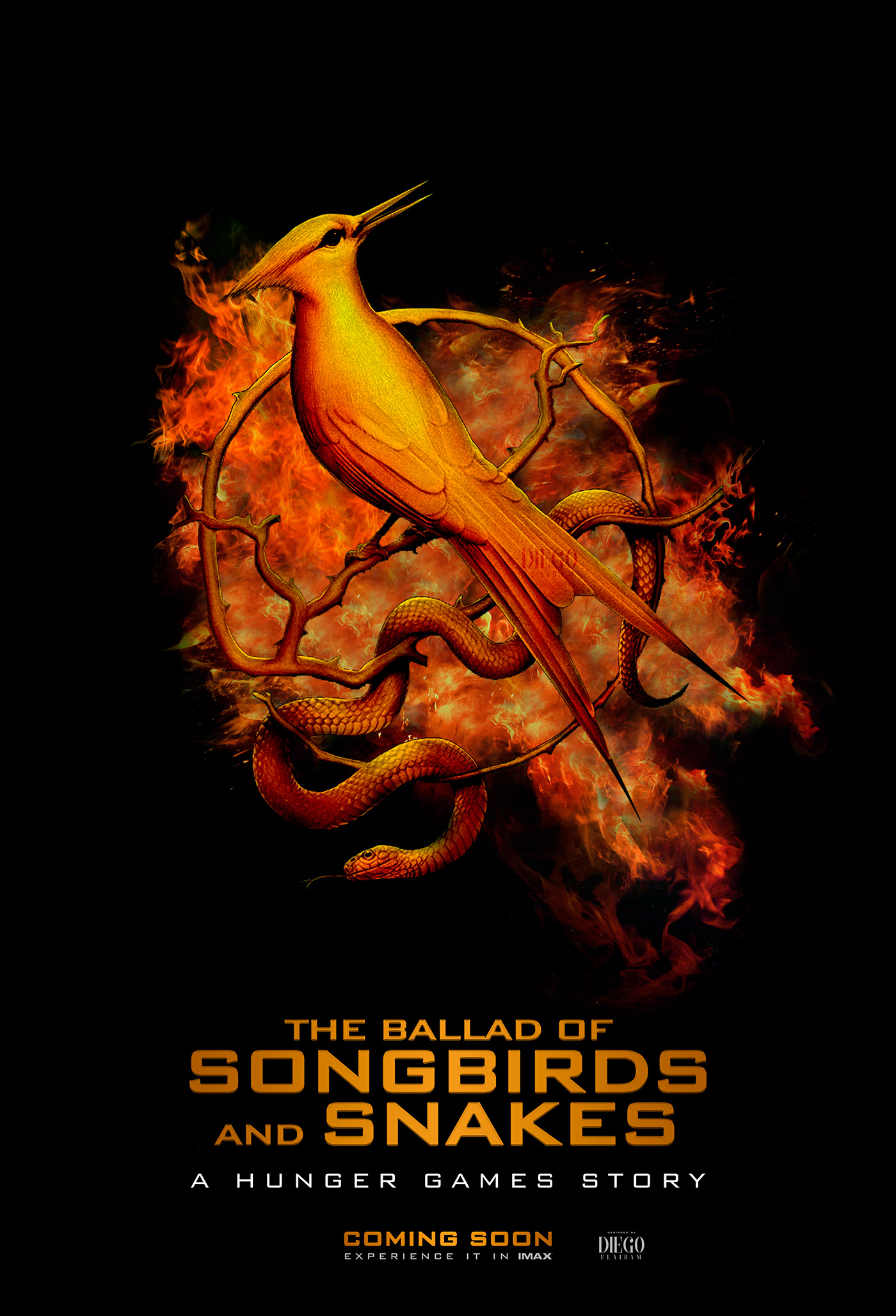 book Cinema Hunger Games Katniss mockingjay movie songbirds poster prequel Songbirds and Snakes