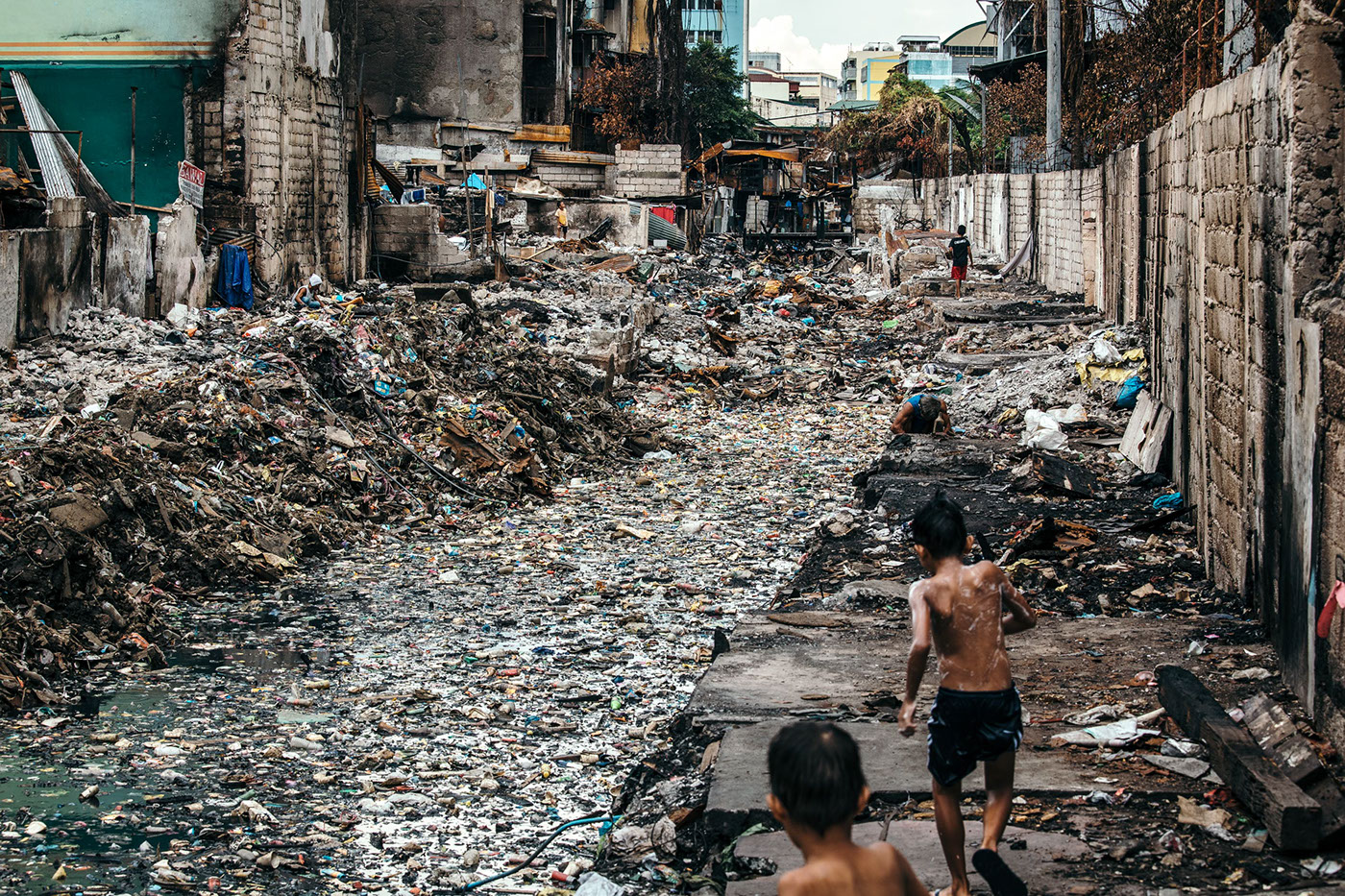 density buildings population philippines metro manila Manila pollution photo story environment Issues