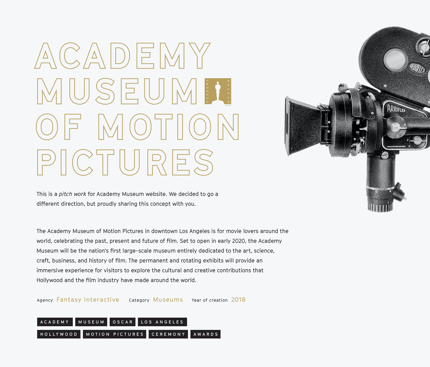 museum Awards movie academy oscar Film   editorial fantasy Web Cinema