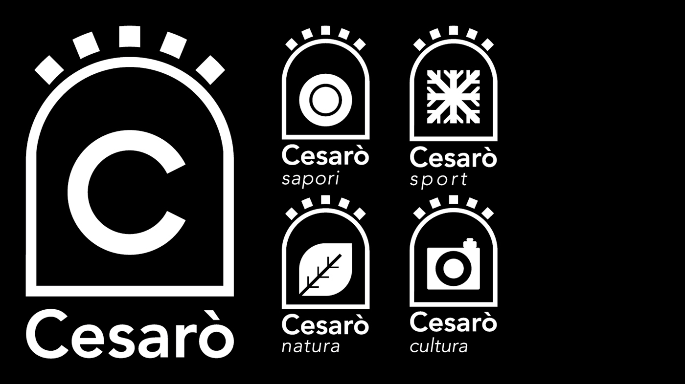 cesaro graduation thesis Logo Design Bookbinding Printing research Mockup free Typeface wayfinding advertisement merchandising information design City branding