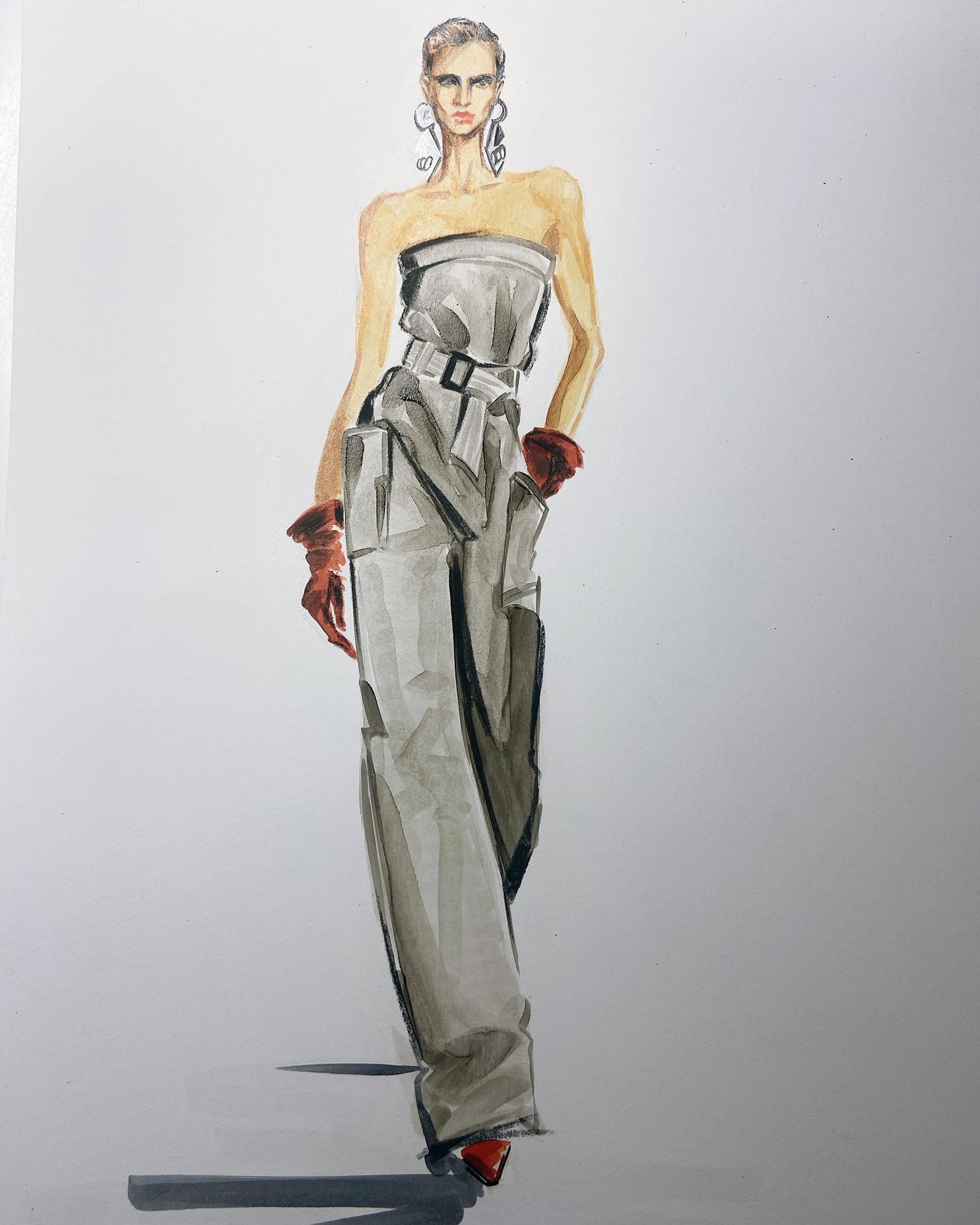 fashion illustration Fashion Designer sketch