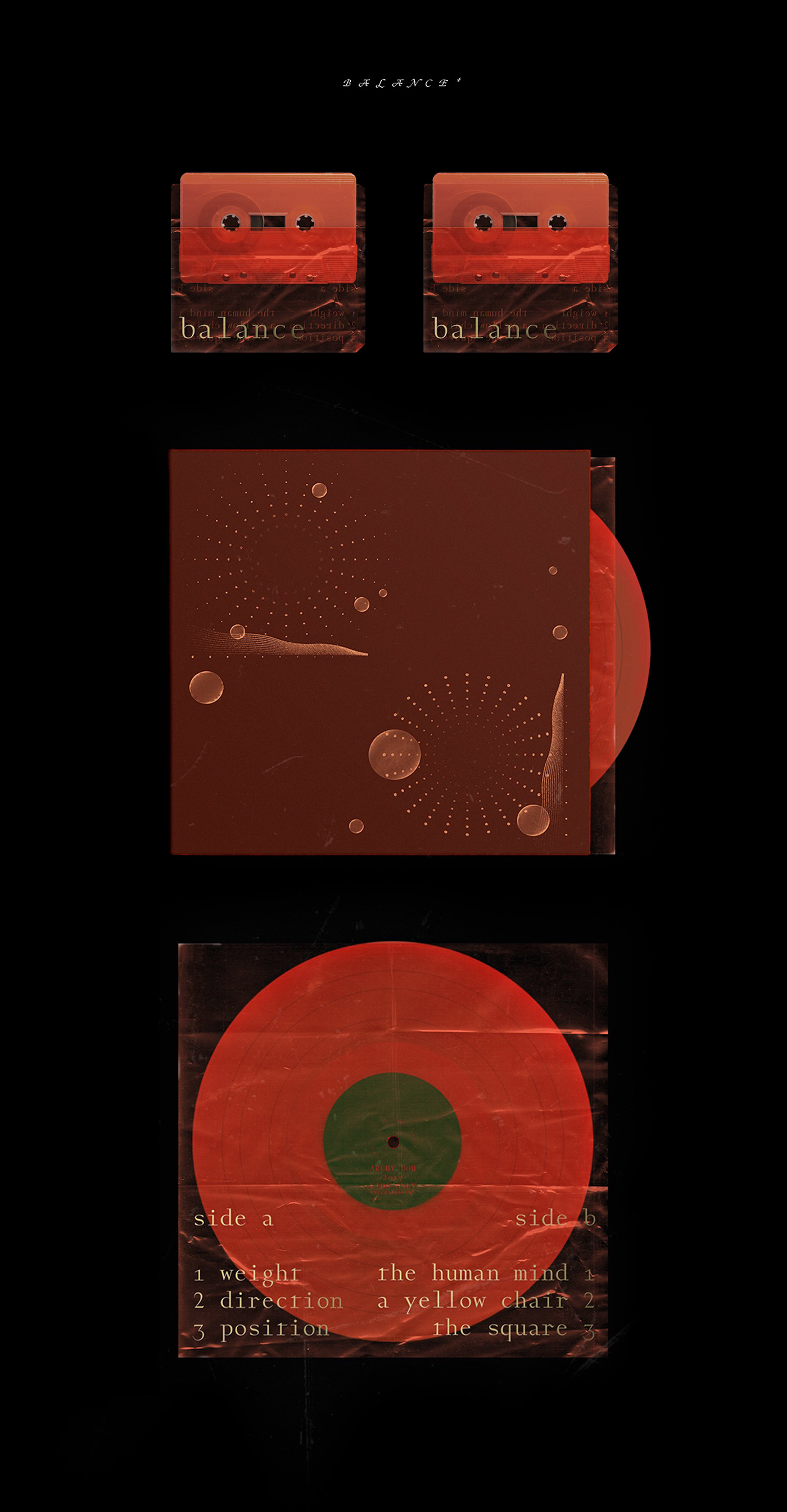 #vinyl  #cover   #artwork #music packaging #Art Direction #color #balance #growth #movement