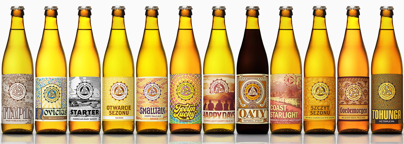 beer branding  brewery identity labels logo proposals sketches three visual