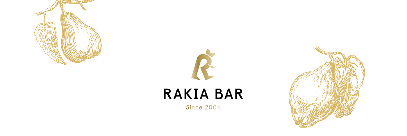 rakia rakija Brandy Spirits alcohol honey Rakia Bar belgrade Serbia drinks bottle design luxury packaging Coba studio coba and associates