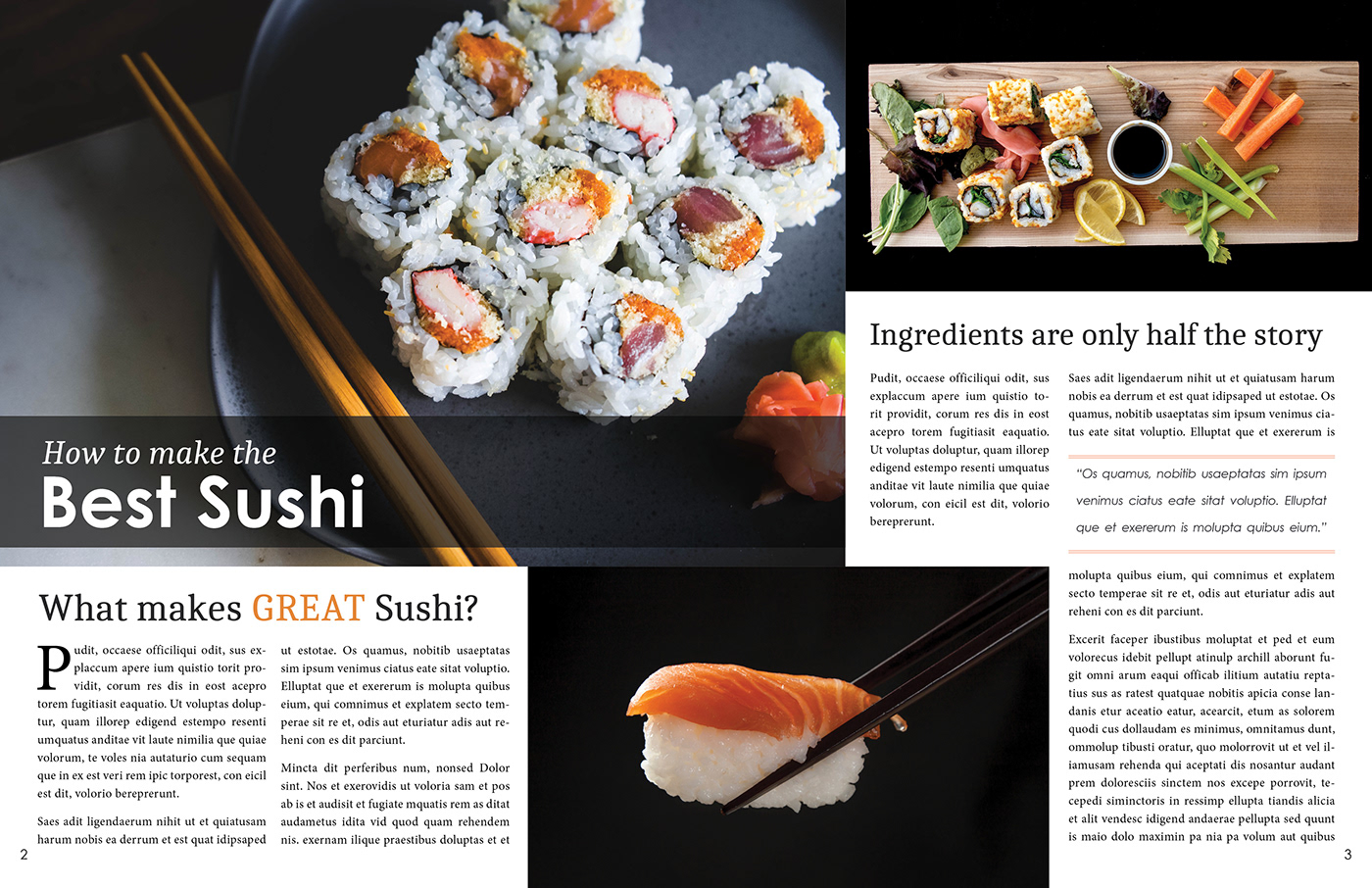 Image may contain: food, dish and sushi