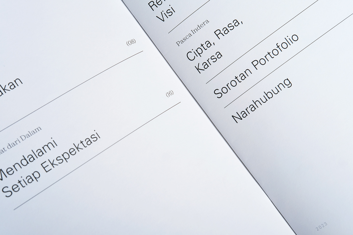 book company profile editorial design  Layout minimalist modern prints