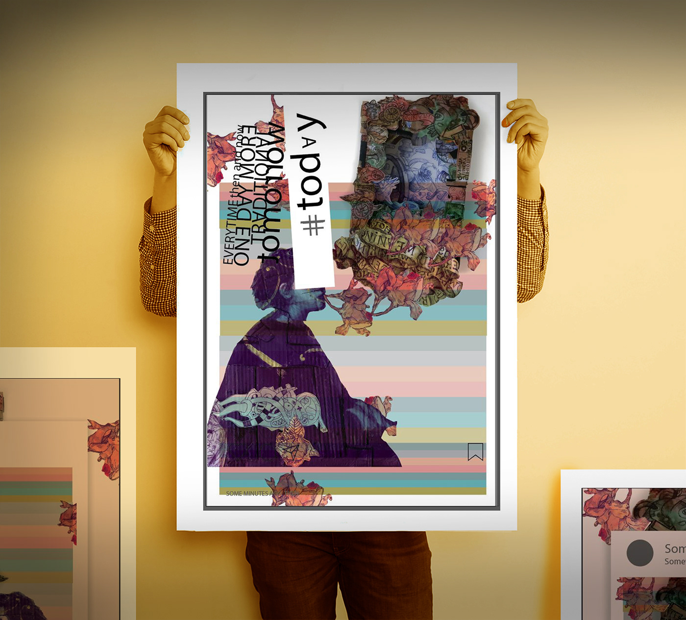collage art Communication Design ILLUSTRATION  Poster Design