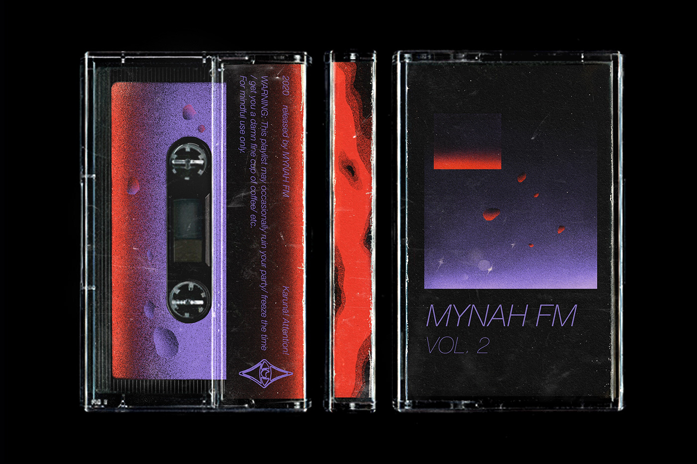 mynah fm playlist Cover Art album cover soundcloud audio cassette
