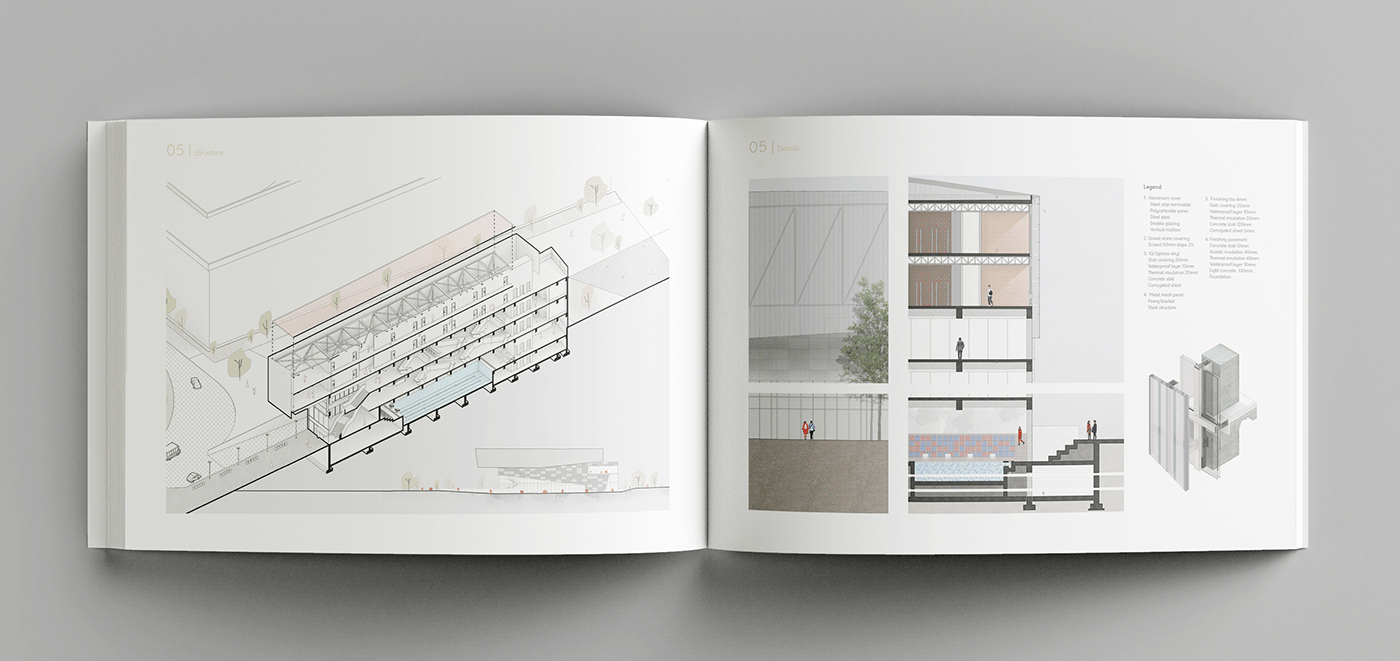 design portfolio Architecture portfolio brochure student review architect Project architecture