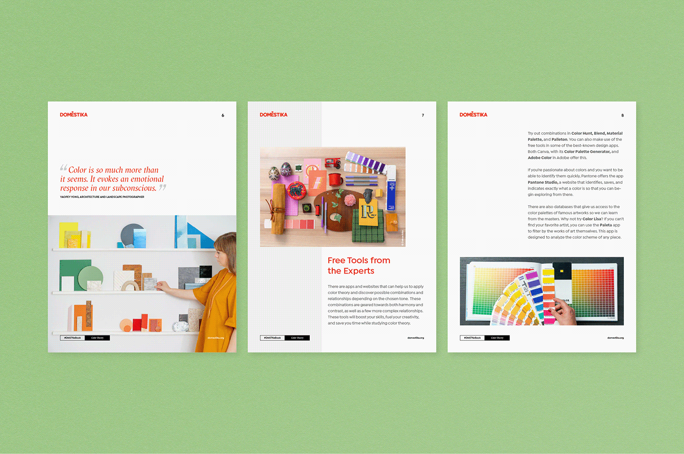 book color theory ebook ebook cover editorial design  educational InDesign Layout Layout Design typography  