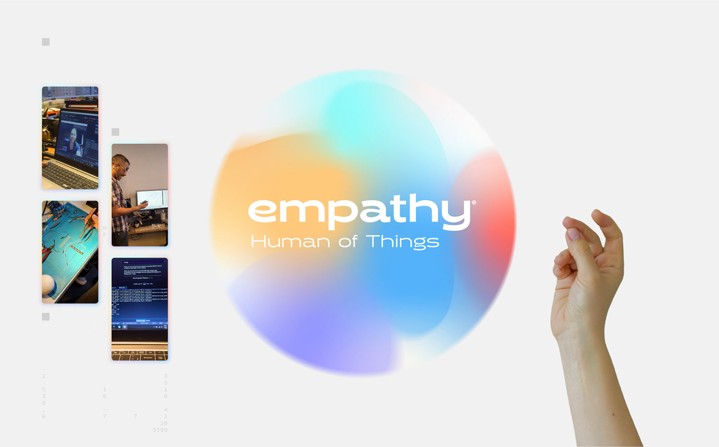 brand identity branding  colors design empathy humanofthings innovation interactive design Technology visual