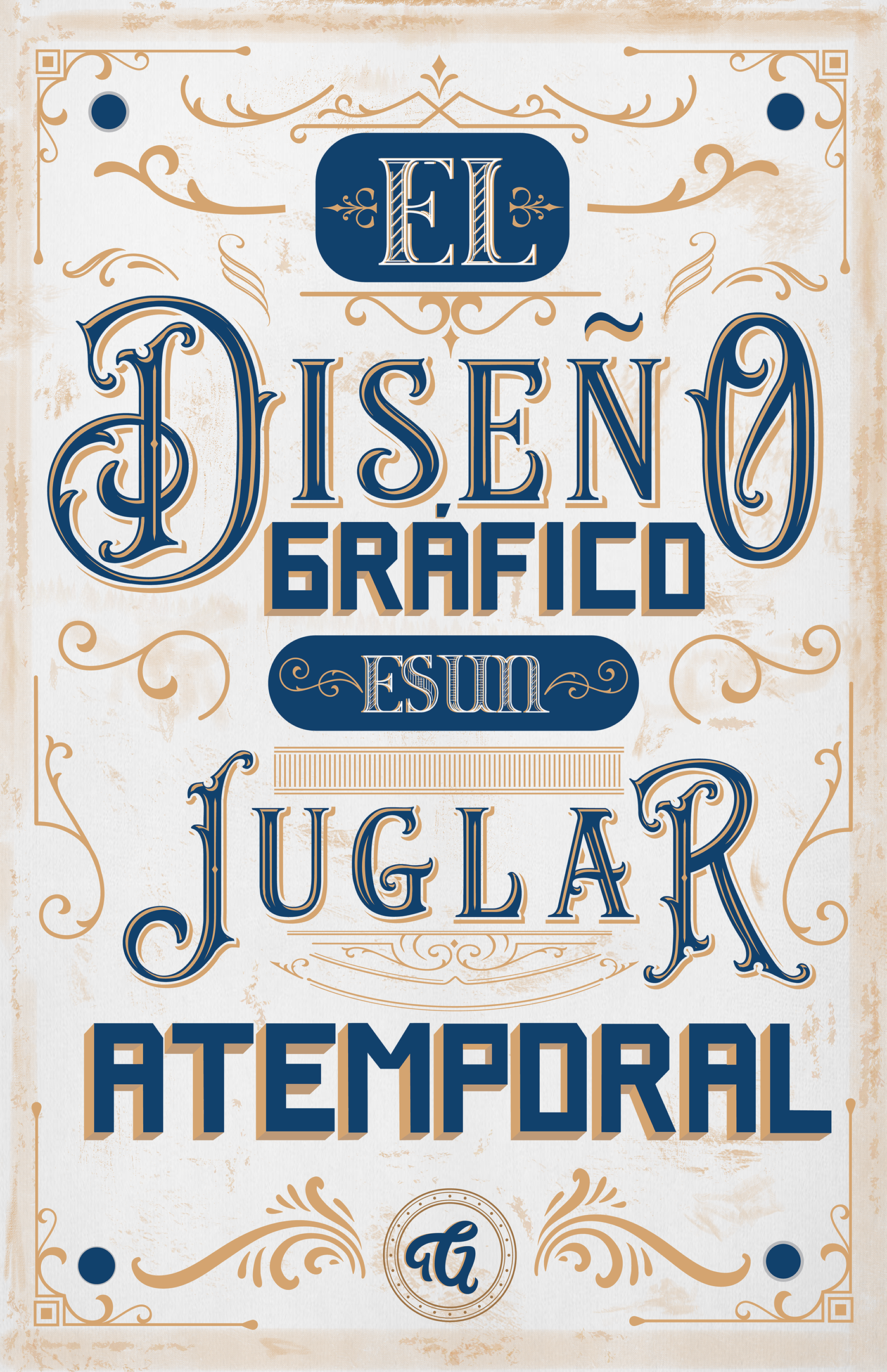 lettering desing diseño letras creation letters type typism UnGarabatero
