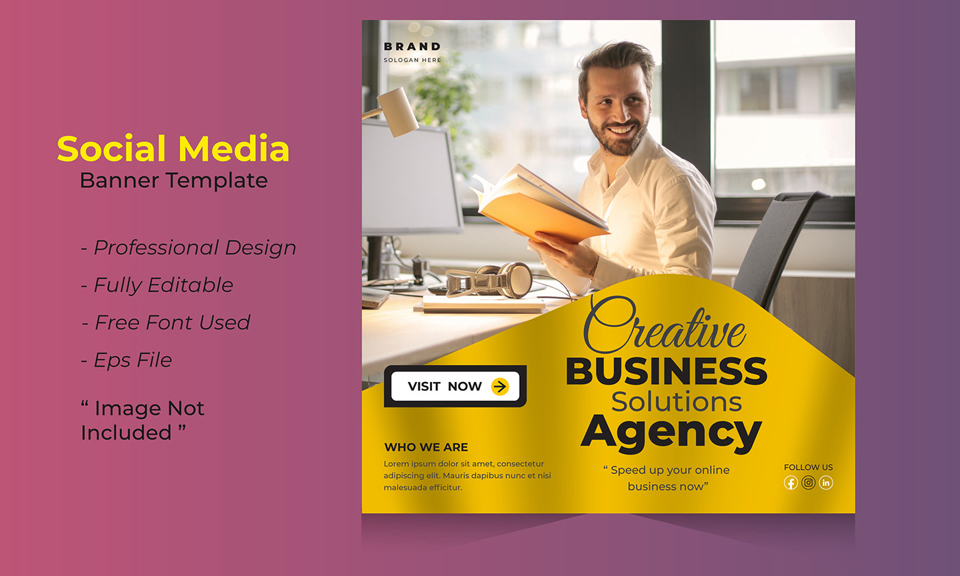 Advertising  marketing   Promotion business template banner design advertisement Booklet media