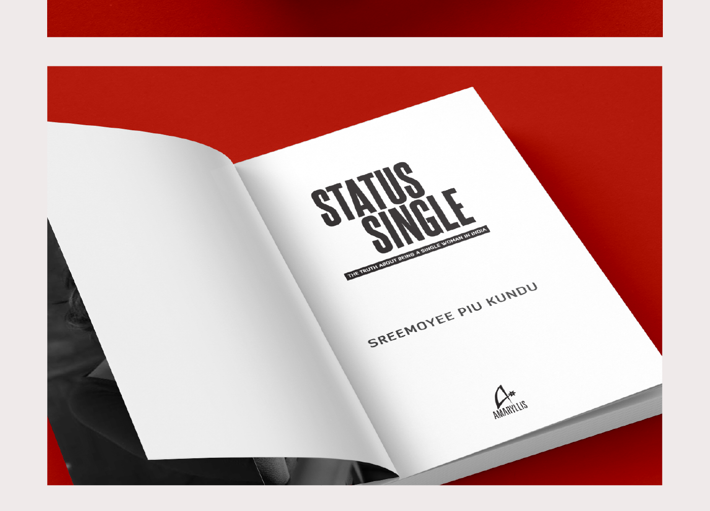 book cover publication typography   Steelfish   diavlo single women Indian Author non fiction status single
