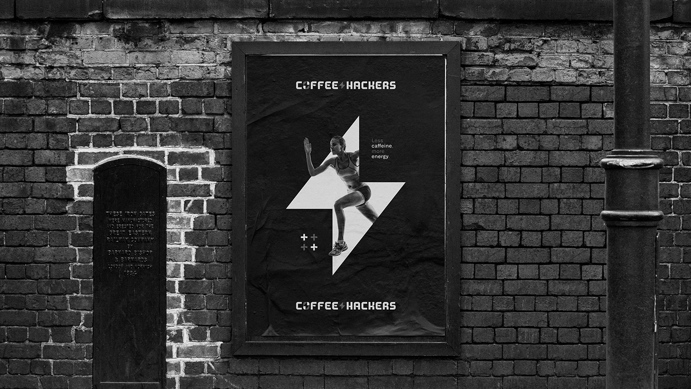 branding  Coffee fitness identity Label logo Packaging product Logotype typography  