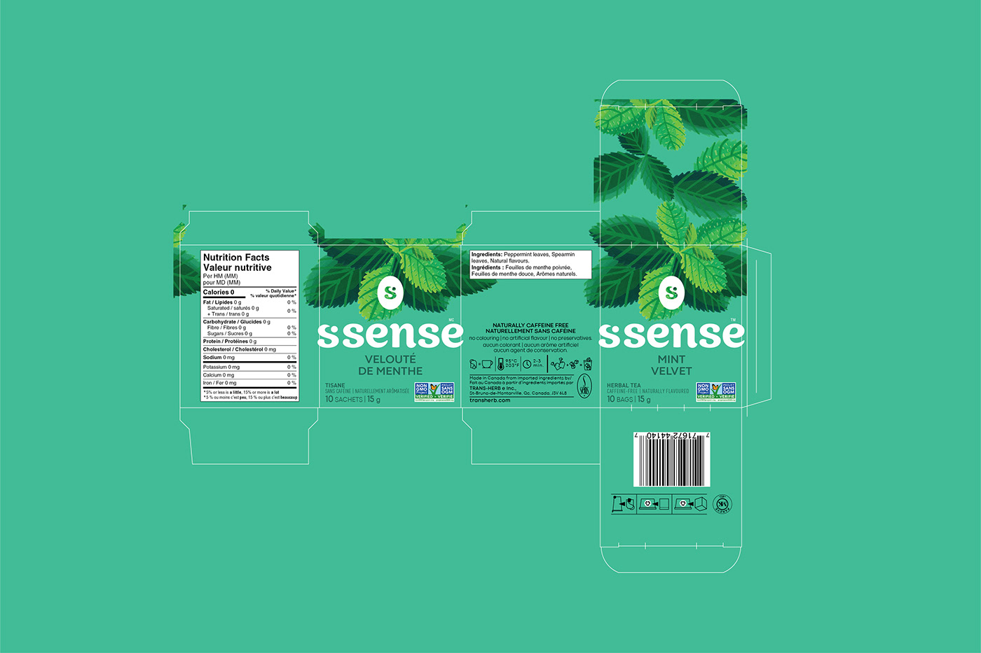 emballage Food  herbal tea identité identity Packaging redesign tea the