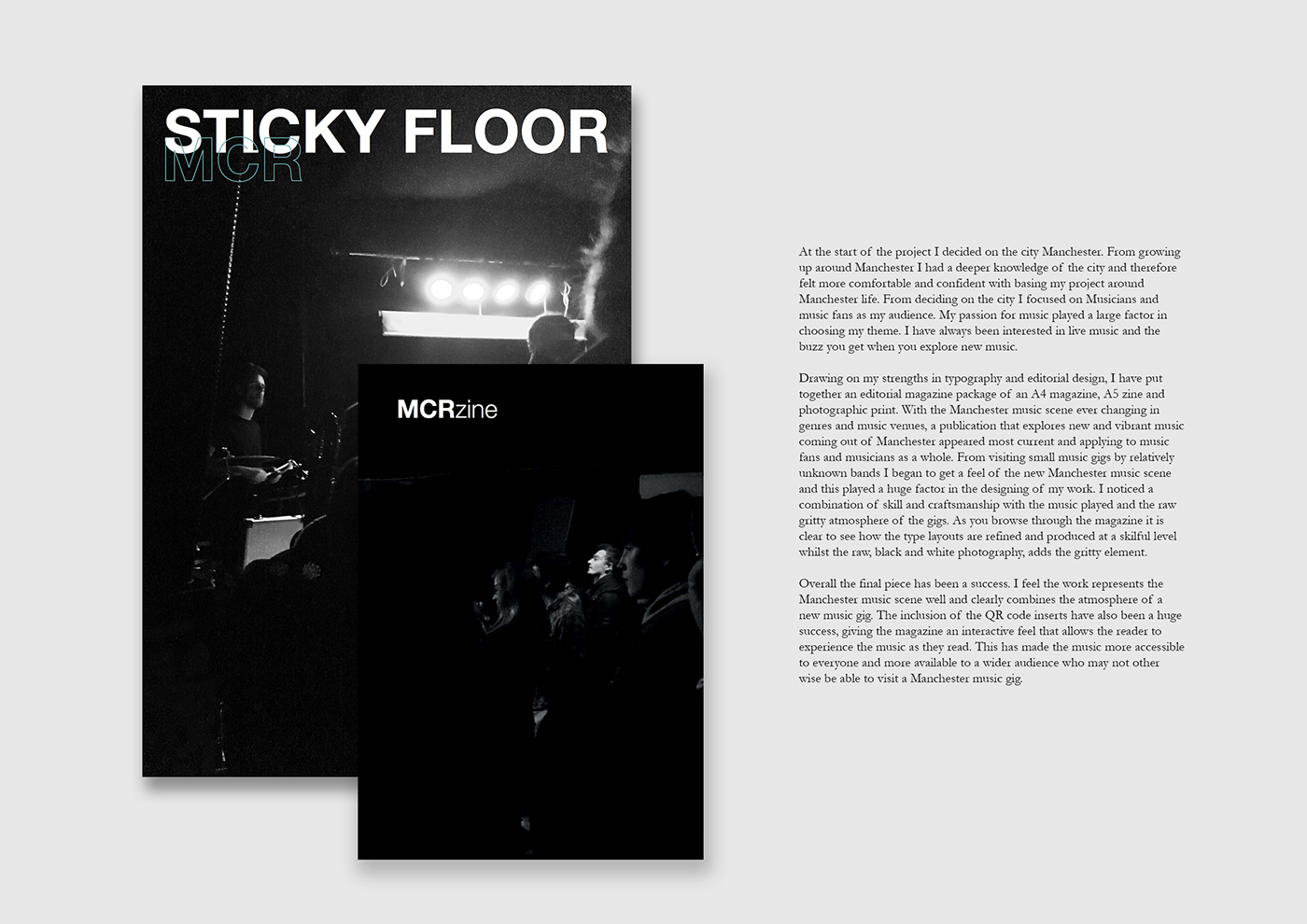 magazine editorial design  Photography  manchester music discover